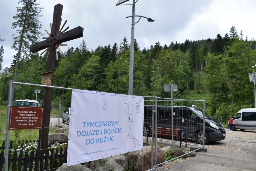 Zakopane. Rozpoczął się remont Kuźnic. Na plac taksówki i busy już nie mogą wjechać 