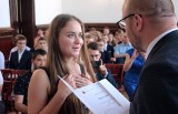 Najzdolniejsi uczniowie z Grudziądza uhonorowani przez prezydenta [zdjęcia]