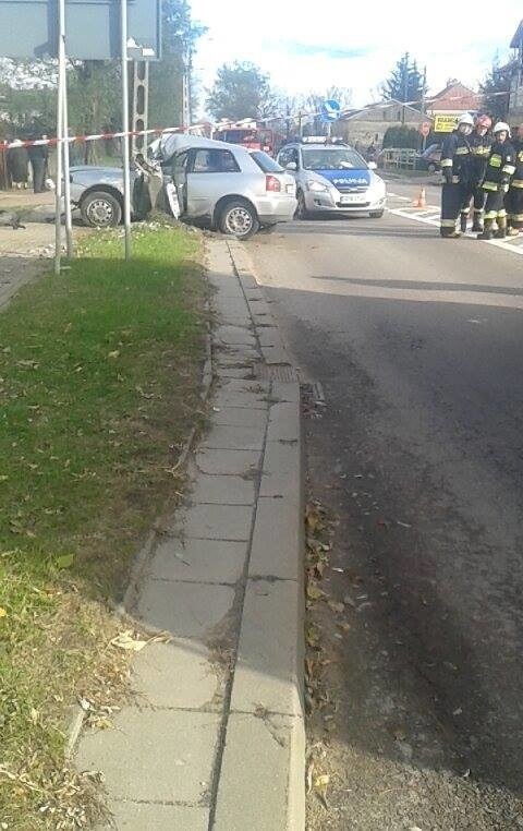 Na ulicy Szczuki zderzyły się trzy auta.