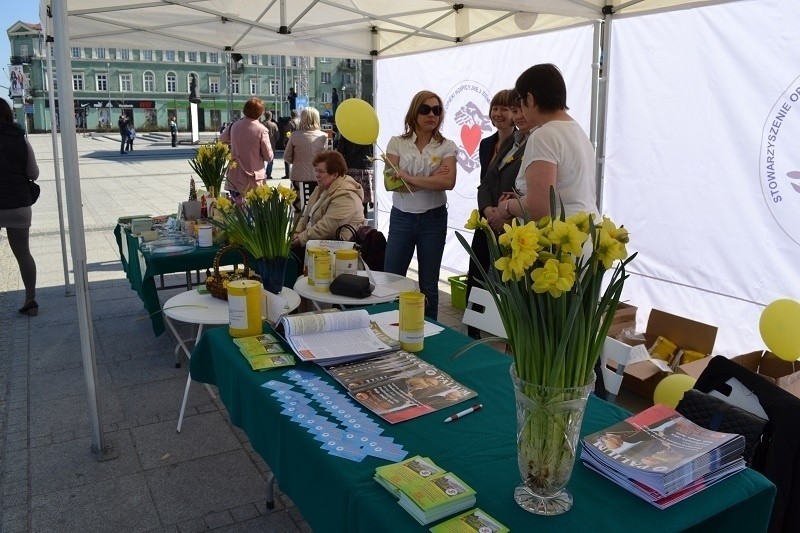 Happening na rzecz hospicjum w Częstochowie