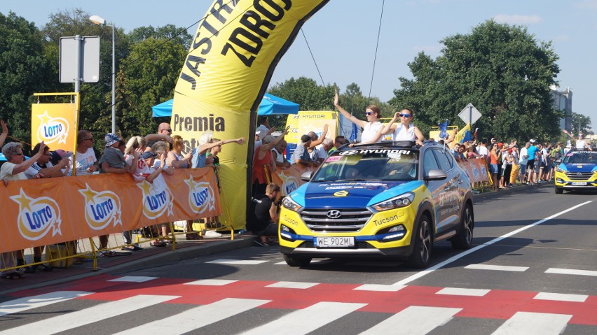 Tour de Pologne 2017 w Jastrzębiu. Kolarze mkną przed siebie