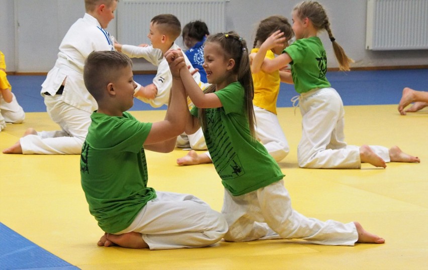 Judocy z koszalińskiego "Samuraja" i UKS Tori Dąbrowa...