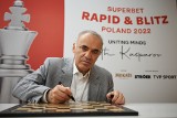Garri Kasparow otworzył turniej Superbet Rapid & Blitz Poland. Jan-Krzysztof Duda wiceliderem po pierwszym dniu