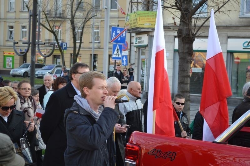 Częstochowa. Marsz Niepodległości środowisk prawicowych