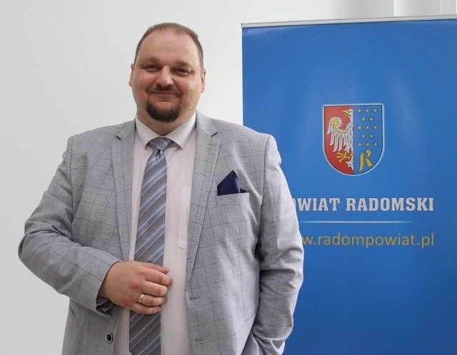 Sebastian Murawski, dyrektor Powiatowego Urzędu Pracy w Radomiu.