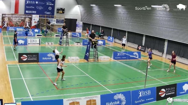 W Białymstoku rozegrano Klubowe Mistrzostwa Polski w Kategoriach Młodzieżowych w Badmintonie