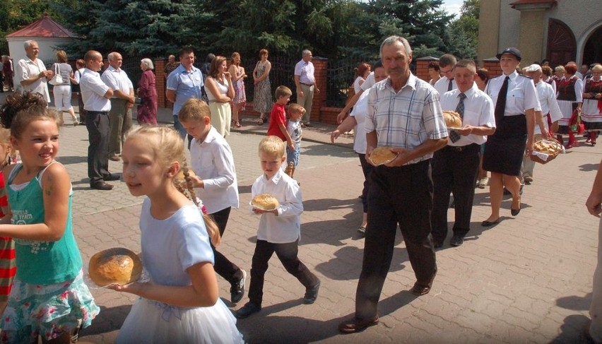 Dożynki parafialne w Kazanowie