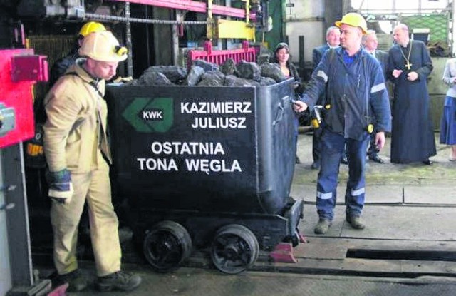 W 2015 r. na powierzchnię wyjechała ostatnia tona węgla z kopalni Kazimierz-Juliusz