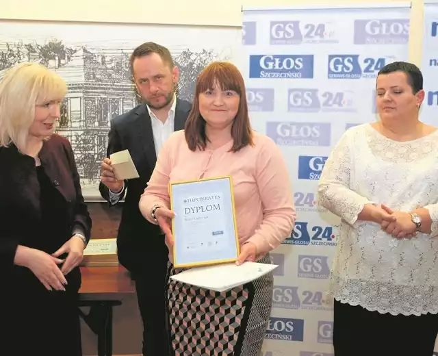 Beata Hawryluk (w środku) wzięła udział w plebiscytowej gali rozdania nagród, która odbyła się w minionym roku w Szczecinie.