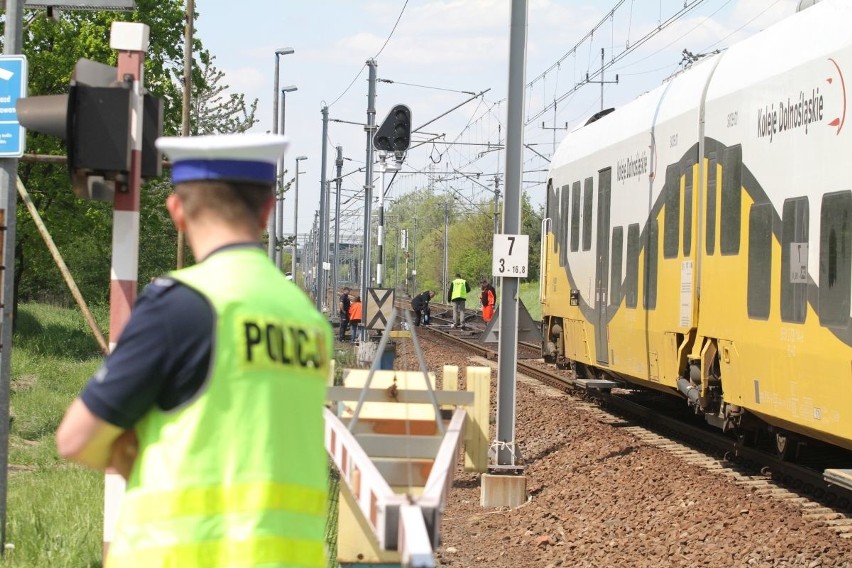 Wypadek przy przejeździe kolejowym na Kołobrzeskiej. Nie...