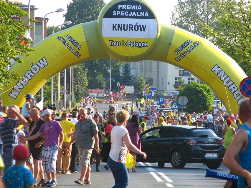 Tour de Pologne w Knurowie: Brawurowa akcja policjanta. Został bohaterem