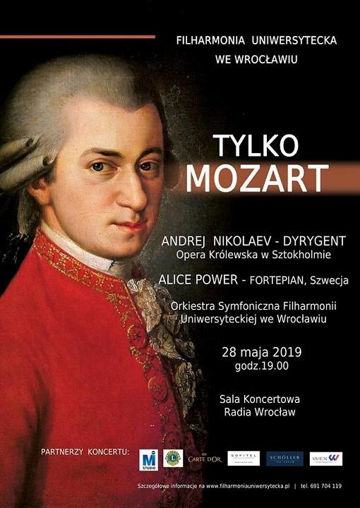 „Tylko Mozart”– z cyklu „Najpiękniejsza klasyka w najlepszym wykonaniu”