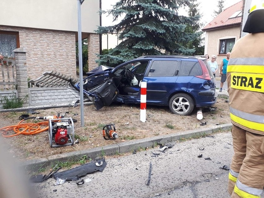 Do wypadku doszło w Siewierzu przy ul. Paderewskiego