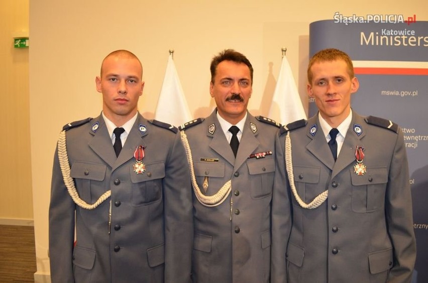 Policjanci i strażacy ze Śląska docenieni w MSWiA [ZDJĘCIA]