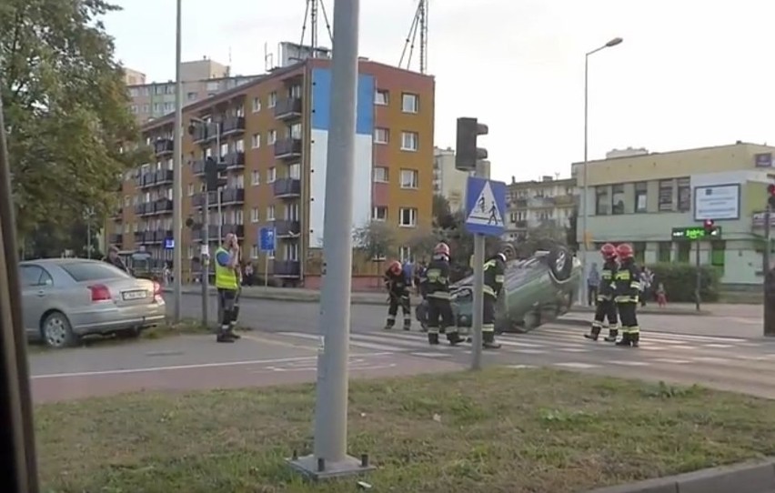 We wtorek, ok. godz. 17.50, doszło na skrzyżowaniu ulicy...