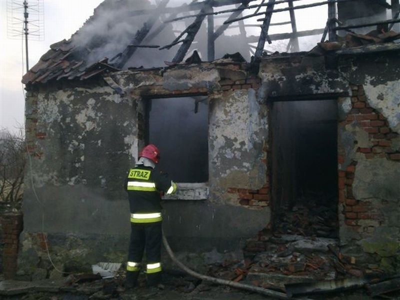 Pożar w Radzyniu Chełmińskim. W ogniu zginął właściciel domu (zobacz zdjęcia)