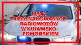 Lista nieoznakowanych radiowozów w Kujawsko-Pomorskiem