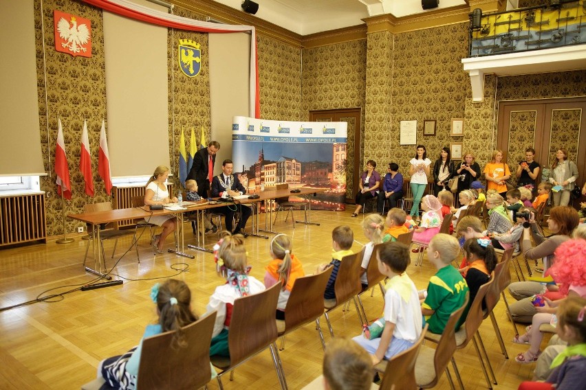 Ogólnopolski Dzień Przedszkolaka na opolskim Rynku.