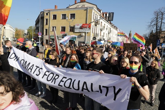 II Marsz Równości w Białymstoku (9.10.2021)