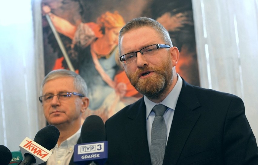 Grzegorz Braun, kandydat na prezydenta Gdańska.