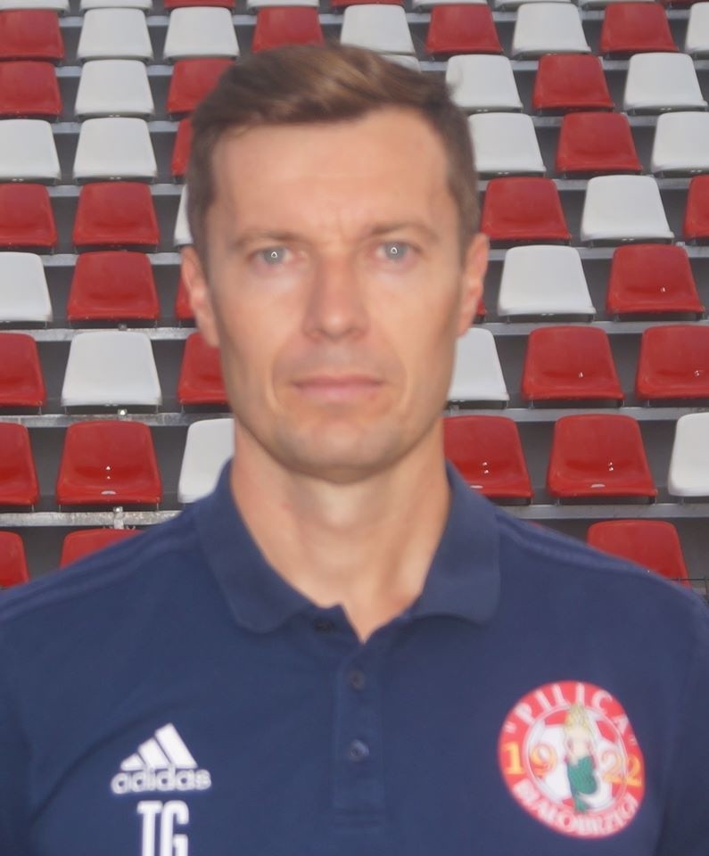 Tomasz Grzywna - trener Pilicy Białobrzegi