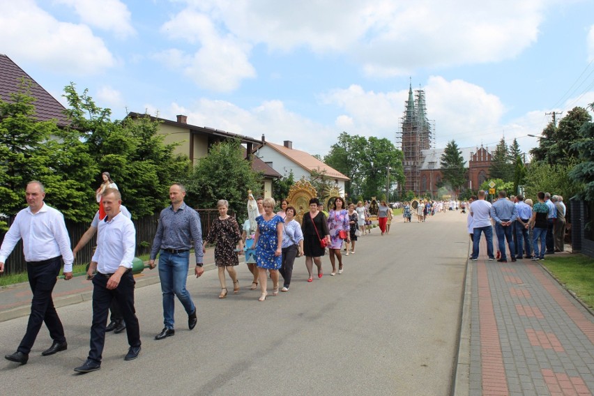 Procesja Bożego Ciała w Baranowie, 11.06.2020