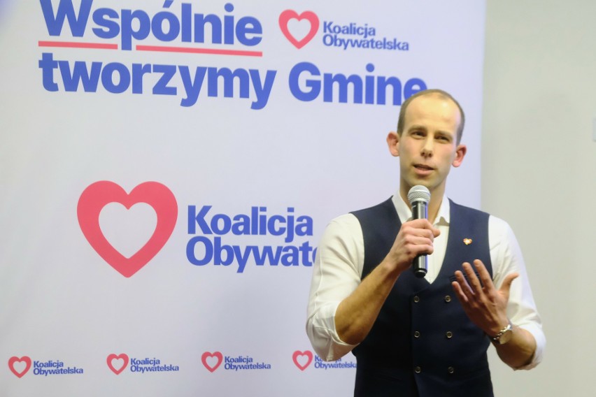 Wojciech Kmieciak, kandydat KO na burmistrza Swarzędza