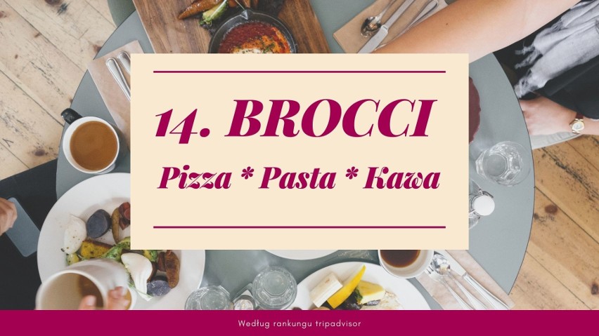 Miejsce 14: BROCCI - Pizza * Pasta * Kawa...