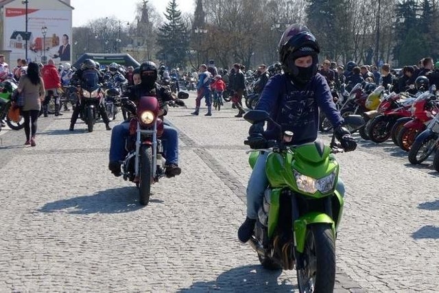 Akcję organizują białostockie kluby motocyklowe.