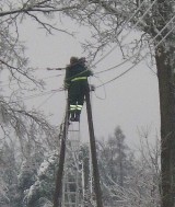 Rosocha koło Olesna odcięta od świata - zobacz zdjęcia internauty