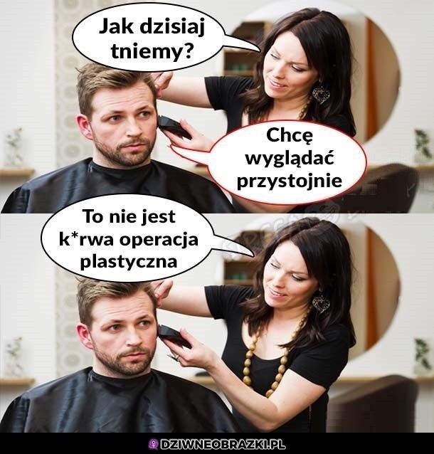 Memy o fryzjerach!