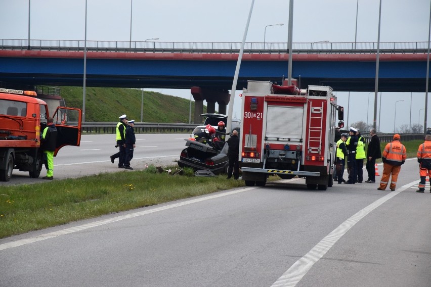 Wypadek na Obwodnicy Trójmiasta 5.05.2017