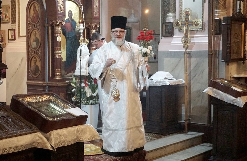 Prawosławna Wielkanoc w łódzkiej cerkwi prawosławnej i w...