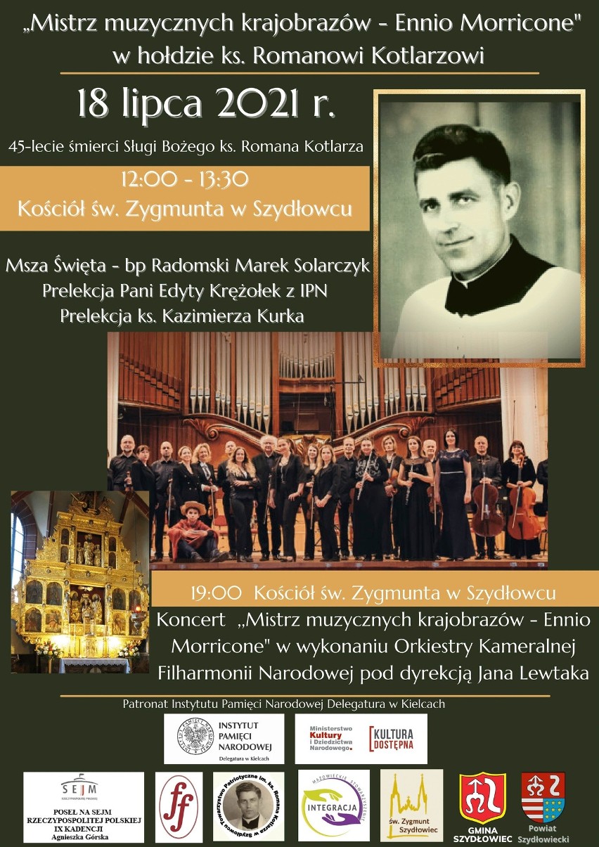 45-lecie śmierci księdza Romana Kotlarza. W Szydłowcu odbędą się uroczystości upamiętniające ten dzień