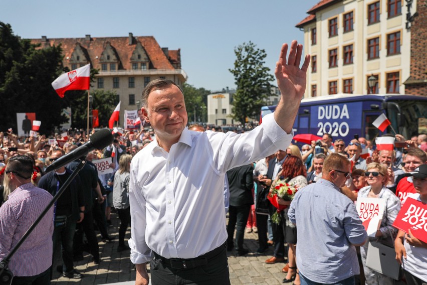 Prezydent Andrzej Duda w Brzegu.