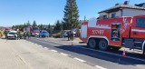 Wypadek z udziałem dwóch samochodów osobowych w Gołaczewach. Pojazdy wylądowały na dojeździe do posesji. Jedna osoba poszkodowana [ZDJĘCIA]