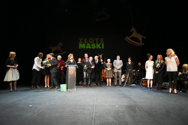 Wreczenie nagród Złote Maski 2015 w Katowicach w Teatrze Śląskim