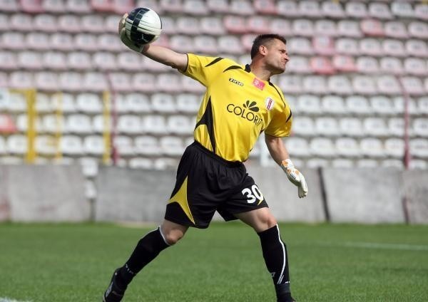 Bogusław Wyparło jest jednym z piłkarzy, którzy przedłużyli kontrakt z ŁKS