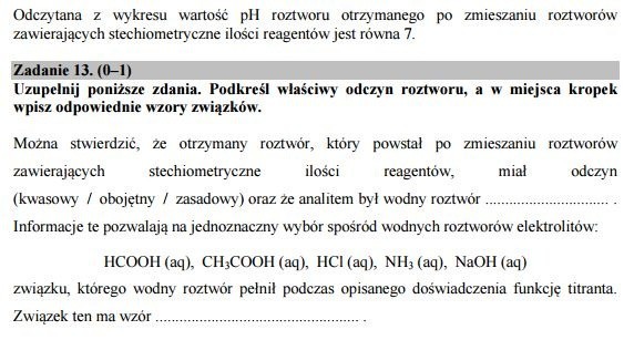 Matura 2016: CHEMIA rozszerzona [ODPOWIEDZI, ARKUSZ CKE]