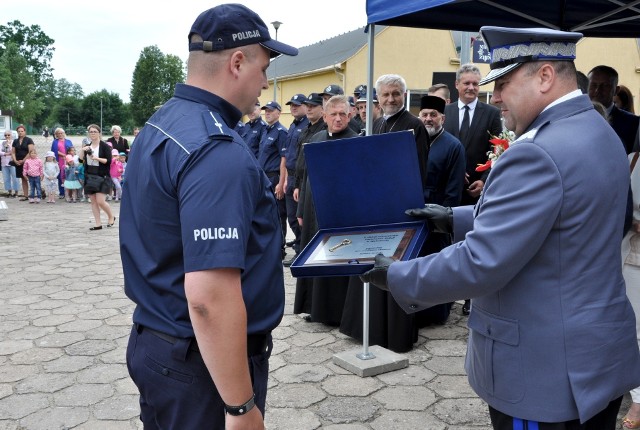 Tydzień temu otwarto uroczyście posterunek policji w Michałowie. Mieszkańcy będą mieli łatwiejszy kontakt z funkcjonariuszami.