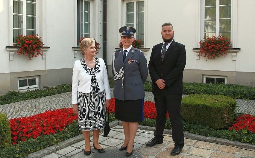 Prezydent Bronisław Komorowski podczas uroczystości...