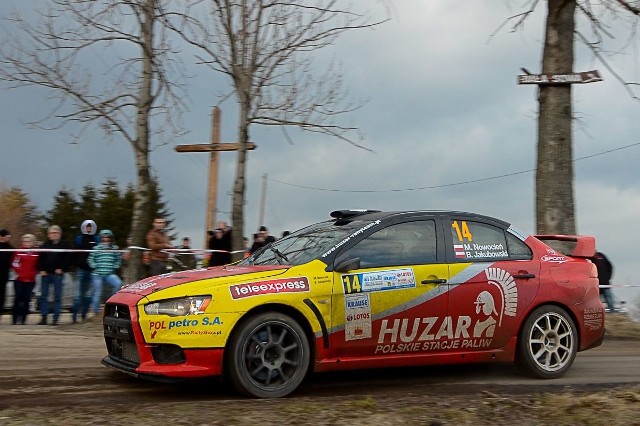 Mariusz Nowocień i Bartłomiej Jakubowski z Huzar Rally Team ukończyli Rajd Świdnicki na 8. miejscu.