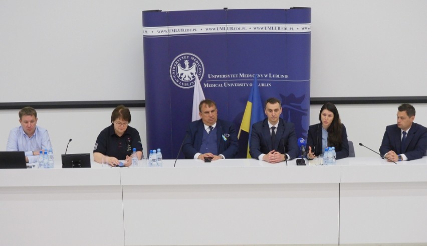 Lubelskie: Minister zdrowia Ukrainy z wizytą w Lublinie [ZOBACZ ZDJĘCIA]