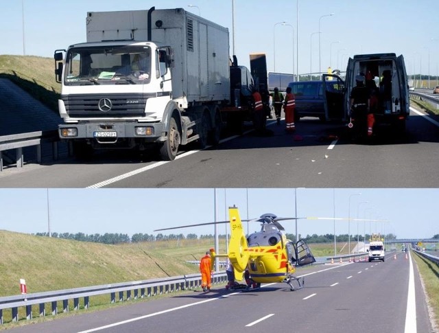 Na miejscu jest policja. Utrudnienia w ruchu mogą potrwać do godziny 12.