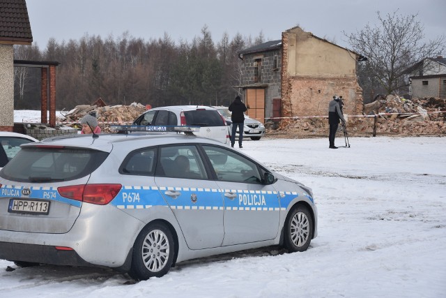 Wybuch butli z gazem w Szczerbicach. Sąsiedzi: Dom sąsiada nagle się zapadł