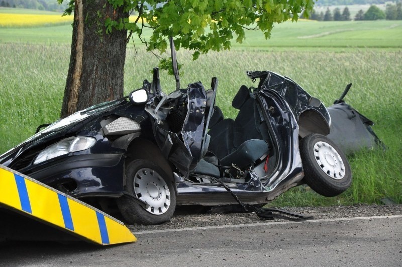 Tragiczny wypadek na drodze krajowej nr 43 w Jaworku (gm....