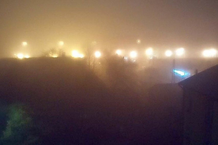 Białystok, Podlaskie: Mgła w całym województwie [ZDJĘCIA INTERNAUTÓW]