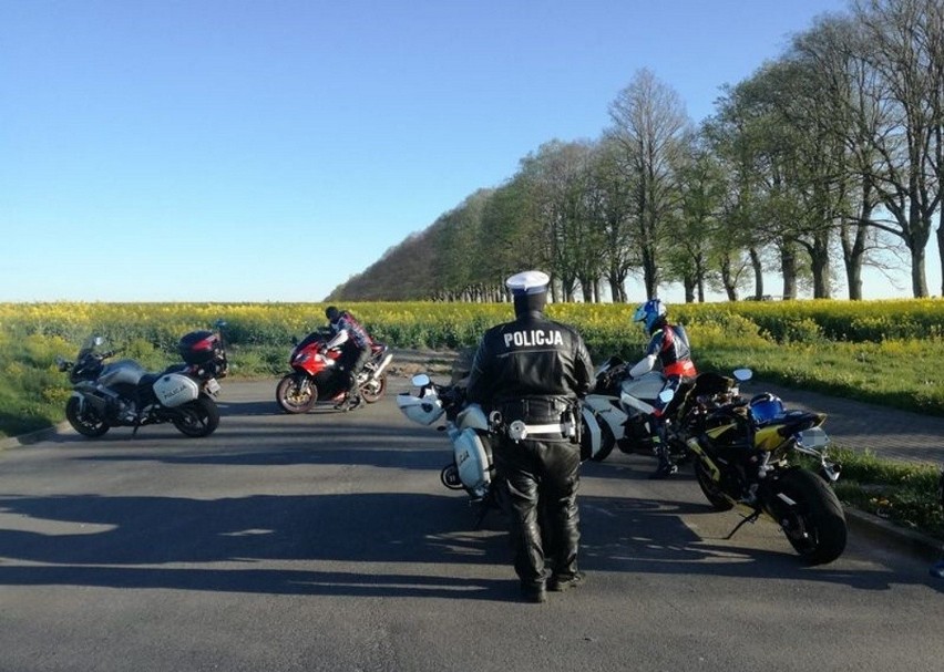 Motocykliści pod lupą słupskiej policji. Posypały się mandaty