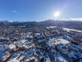 Zakopane z lotu ptaka. Zobaczcie wyjątkowe zdjęcia stolicy polskich Tatr wykonane dronem