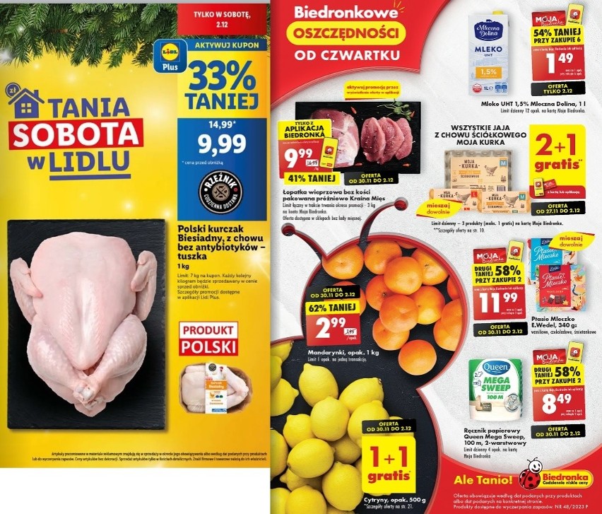 Zarówno w Biedronce, jak i w Lidlu kupimy mięso za 9,99 zł....